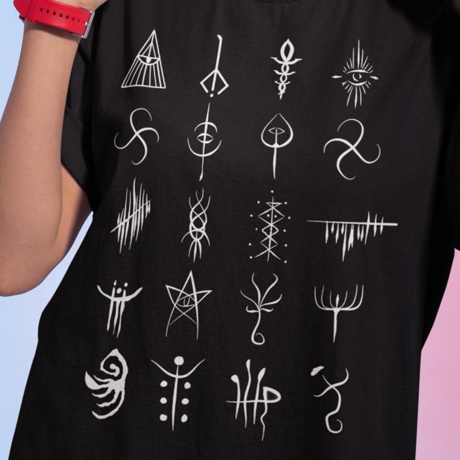Hunter Symbol - Bloodborne Caryll Rune Classic T-Shirt Bloodborne Gaming T-Shirt, Byrgenwerth College Fear the Old Blood Soulsborne Shirt S
