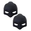 Cats Cosplay Mask Half Face Pet Clown Mask Bat Hero Mask Halloween Dress-up Accessories for Costume Parties Photography Prop