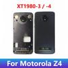 Per Motorola Moto Z4 XT1980 Telaio Centrale Alloggiamento LCD Telaio Centrale Posteriore Copertura Batteria Ricambi