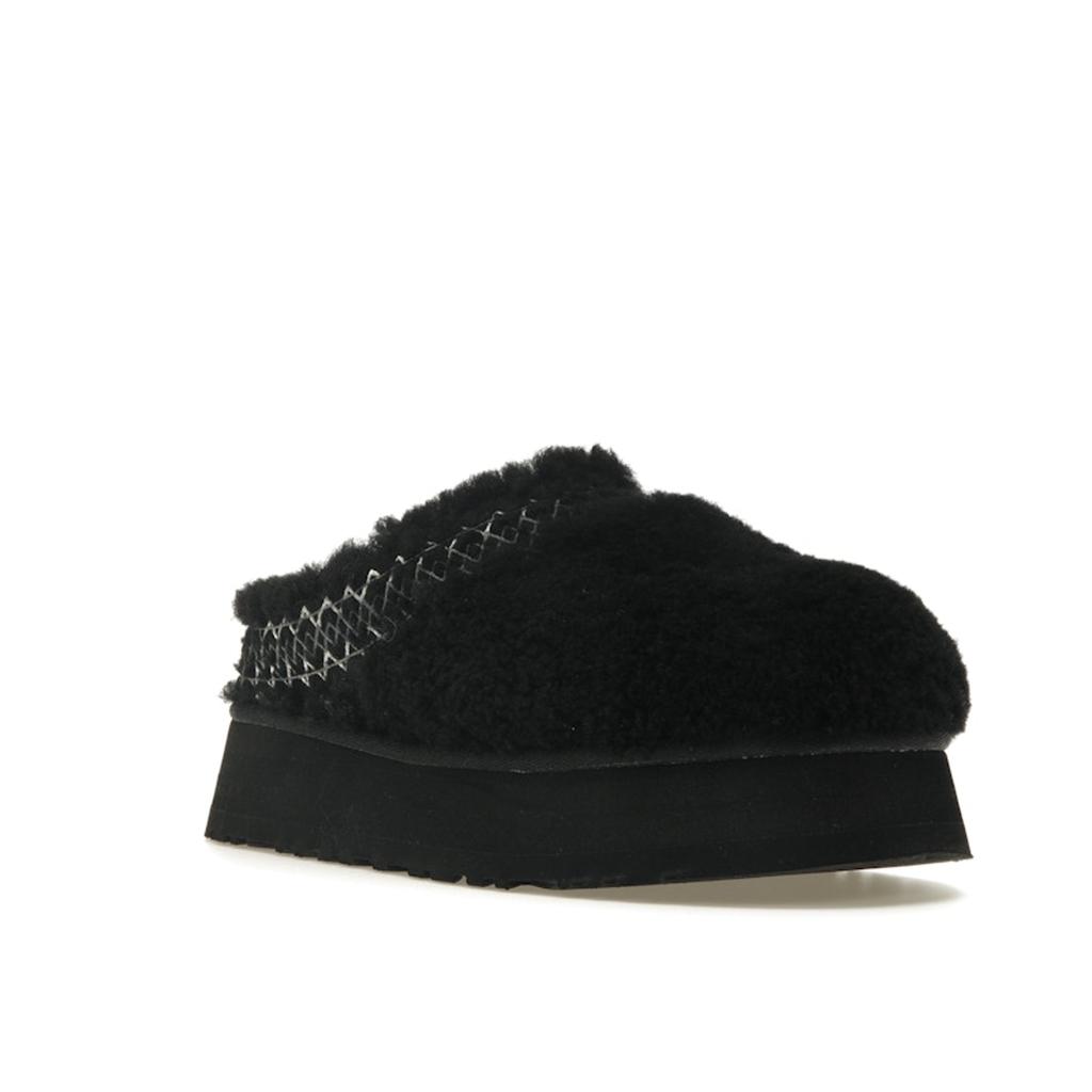UGG Tazz Braid Slipper Black Women Sneakers 1143976-BLK