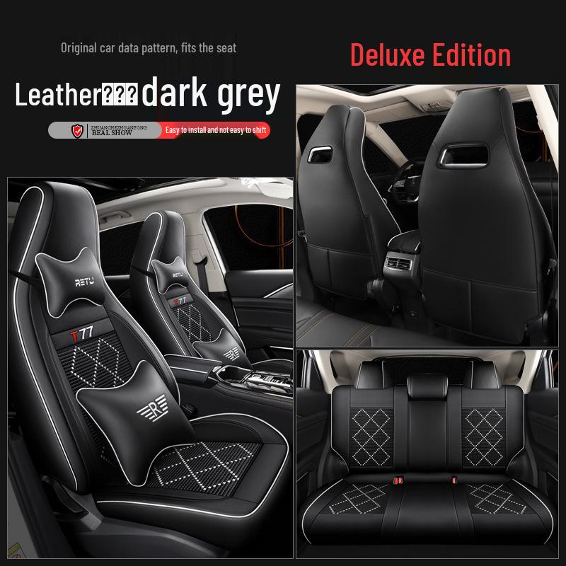 TR: Custom-Made Fashion Sports Seat Cover for Pentium T77 Car