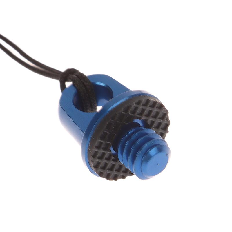 1/4 Zoll Griff Kameraschraube 1/4" D-Ring Adapter Mit Verstellbarer Handgelenk-Handschlaufe Lanyard Gurt Sling Für Stativ Fotostudio