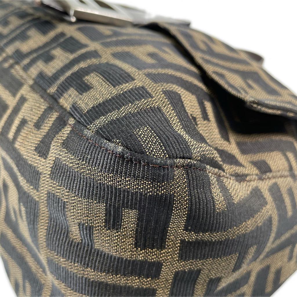 FENDI Zucca mamma bucket 2354 Shoulder Bag Brown Women used