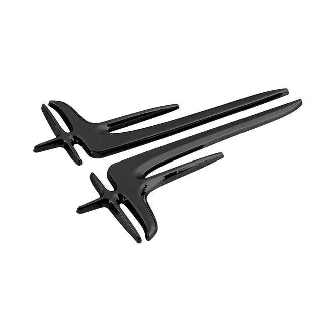 2pcs Car Side Fender Stickers Auto Emblem Badge For C200 C180 E350 AMG CLK GLA CLS CLC W205 W212 W210 W204 W168