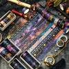 12 Rolls of Starry Sky Bronzing Pattern Washi Tape, Constellation Pattern Tape and Gift Wrapping Decoration, Gifts for Friends