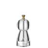 1pcs Manual Round Head Pepper Sea Salt Grinder Acrylic Acacia Wood Grinder Ceramic Core Kitchen Tools