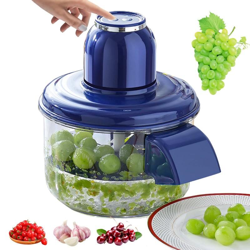 Automatic Electric Grape Peeler Machine - Hands-Free Skin Remover for Berries Fruits, Fruit Prep Tool, Effortless Peeling