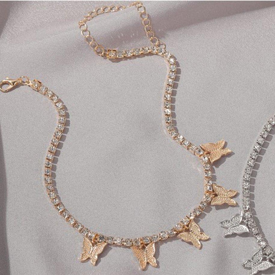 Buy DFFF Cuban Butterfly Necklace 
