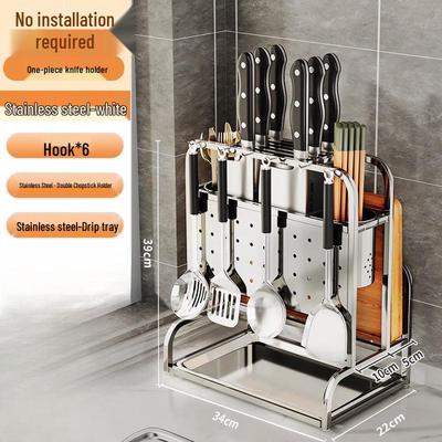 Stainless Steel Multi-functional Kitchen Storage Rack