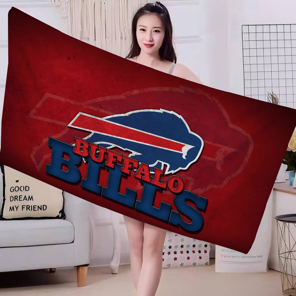 Cool B-BuffaloS-B-BillS Beach Towel Colorful Bath Towels for Girl Microfiber Quick Dry Custom Sand Free Beach Yoga Spa Gym Pool