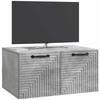 Wall Mounted TV Cabinet Concrete Grey 59.5 x 41 x 30 cm