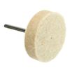 64/33Pcs Grinding Polishing Buffing Round Wheel Pad Wool Felt Sanding Head 3.15mm Shank For Dremel Drill Rotary Tool Accessories