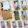 Claude Monet Garden Lotus Bridge Case For Oppo A94 A54 A40 A60 A80 A98 A78 A18 A38 A58 A16 A76 A96 A17 A77 A74 A57S A15 Cover