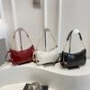 Fashion Niche Design Crescent Bag Casual Minimalist Personality Shoulder Crossbody Bag