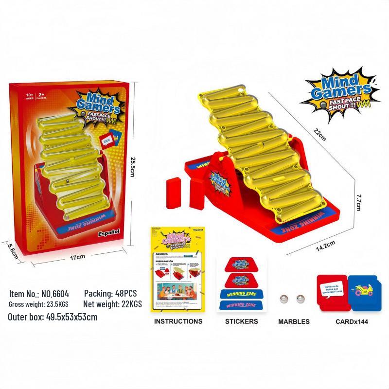 Tilt 'n' Shout Potato Shake Seesaw: Multiplayer Battle Toy & Q&A Game