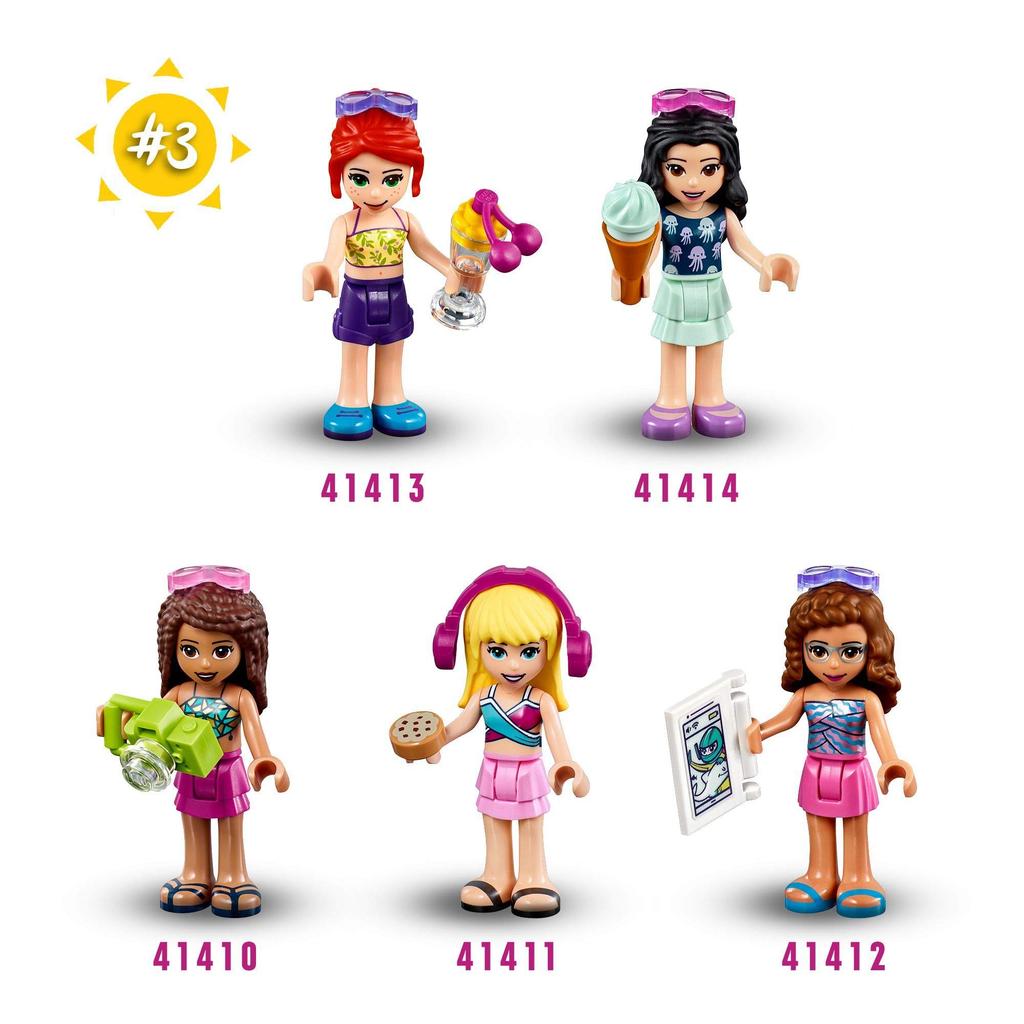 LEGO Friends Cubbies - Emma's Summer Vacation 41414