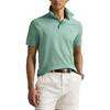 Polo Ralph Lauren Solid Logo Knitted Short Sleeve Polo Shirt Men tops Mint-Green 710941439022