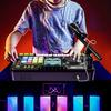 DJ-контроллер для детей, DJ-диск-плеер, электронная клавиатура, BT DJ-микшерный пульт с регулируемым микрофоном, динамические световые эффекты