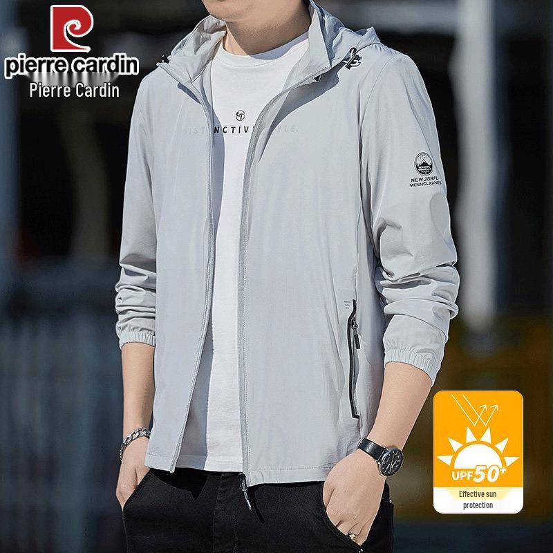 Pierre Cardin Men's Ice Silk UV Protection Thin Jacket