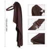 Medieval Shawl Half Shoulder Cape, Men Medieval Half Cape with Adjustable Leather Straps For Halloween, Cosplay Parties