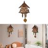 Wall Clock Contemporary With Acoustic Cuckoo For Interior Living Household Room