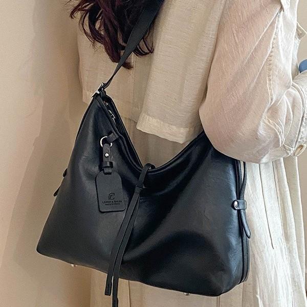 New Retro Bag Female Tote Bag Large Capacity Spring And Summer Can Be Messenger Casual High Sense Work Commuter Bag