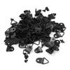 100Pcs Iron Photo Frame Hook Single Hole Half Circle Ring Triangle Hanging Ring  Mirror Hanging