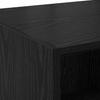 Highboard in Black Oak Look 40 x 42.5 x 185 cm Particleboard