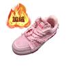 Fashion 2024 New Spring and Autumn Pink Denim Fringed Retro Bread Shoes for Women Couples Niche Sports Casual Shoes for Men