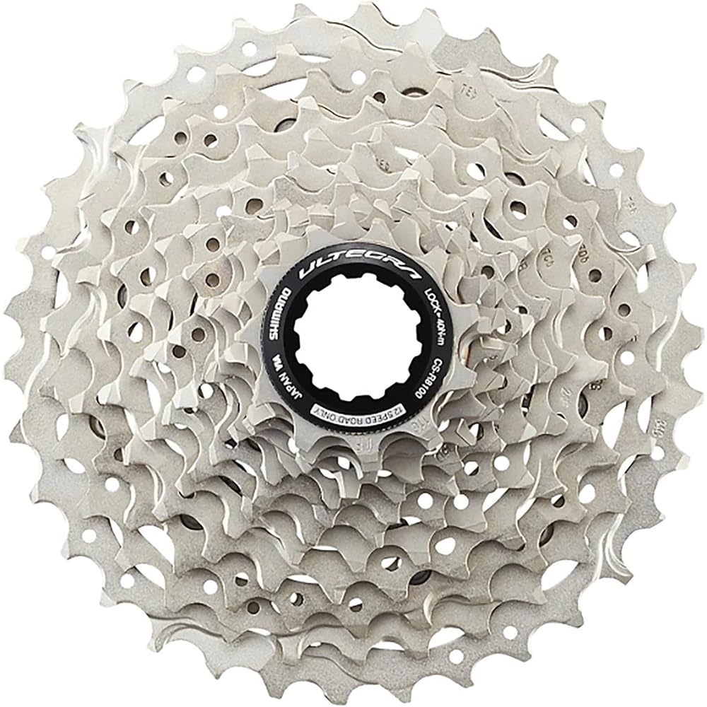 Shimano CS-R8100 Cassette Sprocket 12-Speed 11-34T Cycling Gear