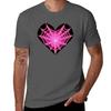 Addict Heart Tshirt All Weather Casual Short Sleeve