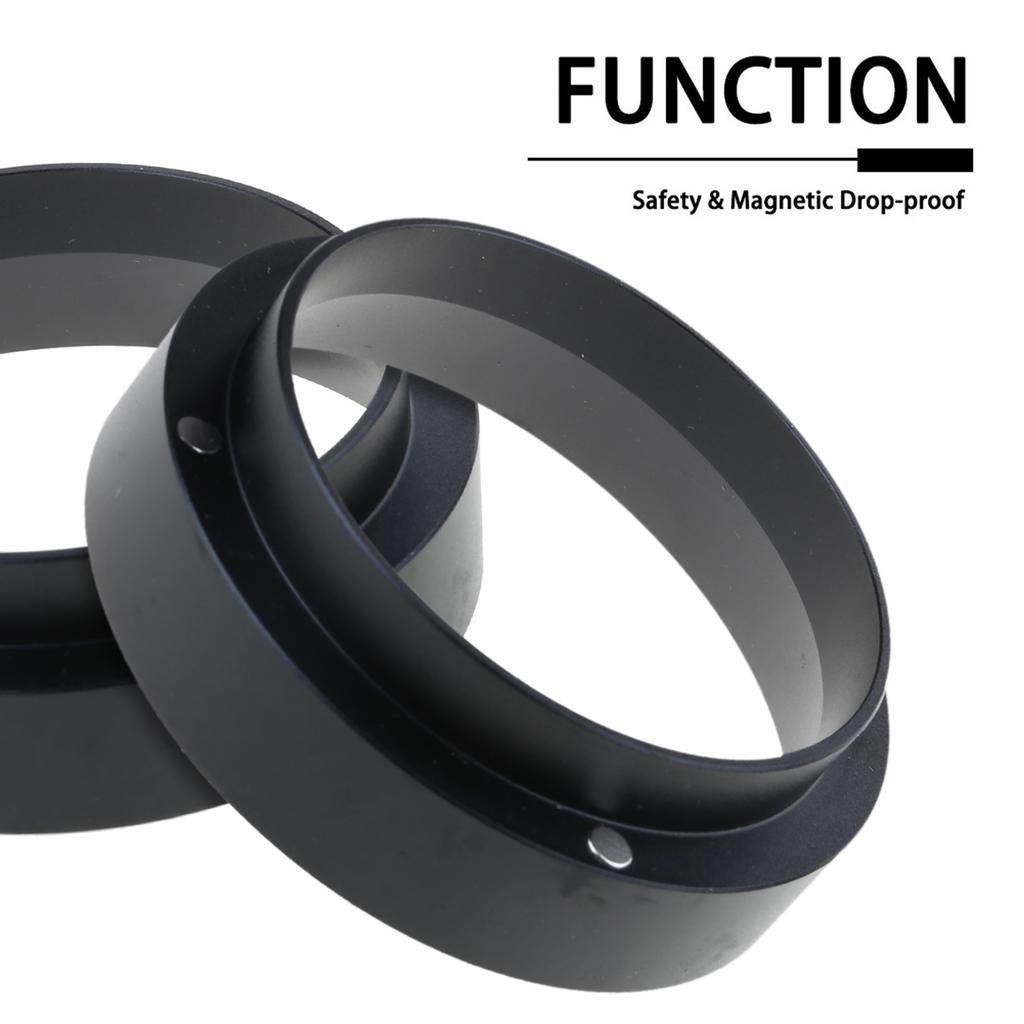 Aluminium für Smart Dosing Ring für Bierkrug Kaffeepulver Werkzeug Espresso für 51 54 58MM Kaffeefilter Tamper