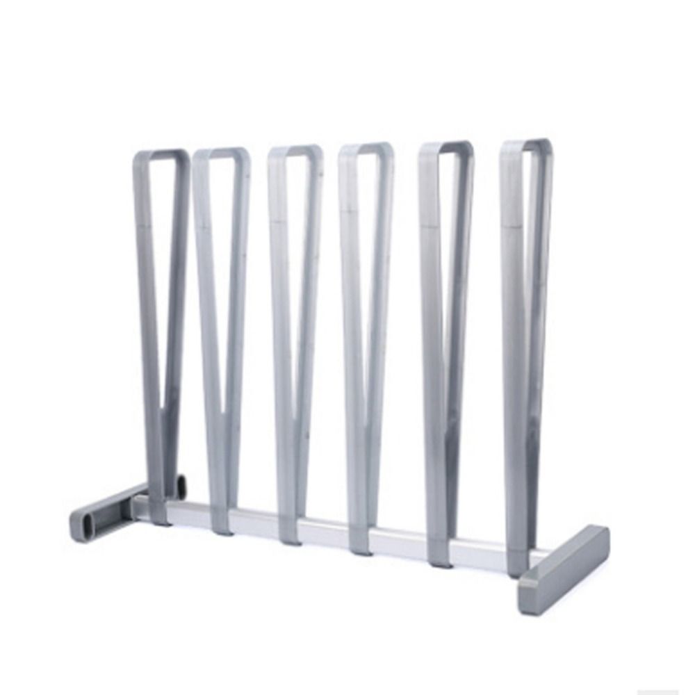 

Household Storage Organizer Aluminum Zinc Zinc Alloy Free-standing Shoe Stand Shoes Rack Shelf Boot Holder серебряный