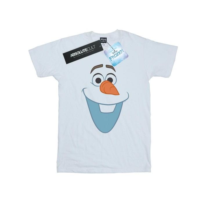 frozen Boys Olaf Face Cotton T-Shirt