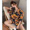 Hong Kong Style Design Spring Hawaiian Short Sleeve Floral S
