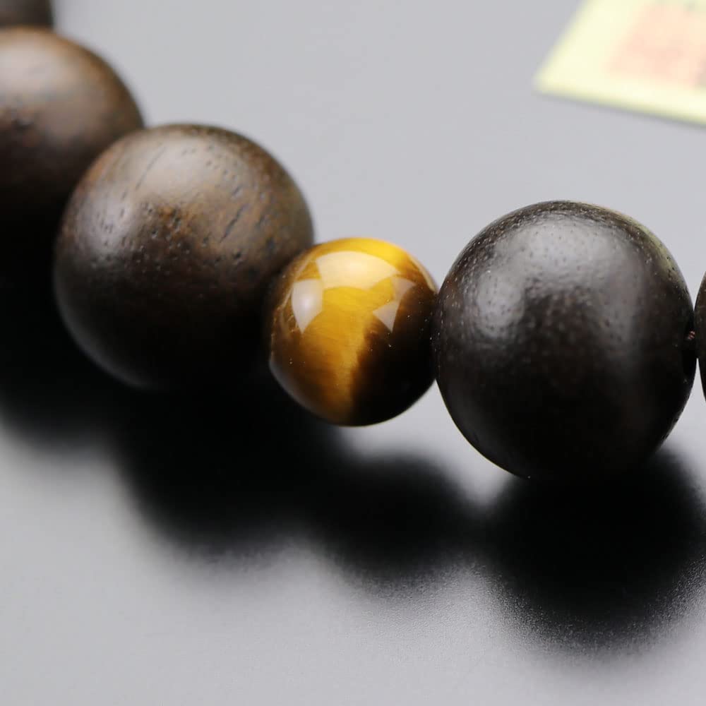 Special Jodo Shinshu Buddhist Prayer Beads for 22 Matte Tiger Eye with Cord Tassel Buddhist Prayer Kyoto Prayer Buddhist Altar Memorial Buddhist