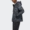 Adidas Camouflage Print Sports Jacket Men Jackets Black FM9371