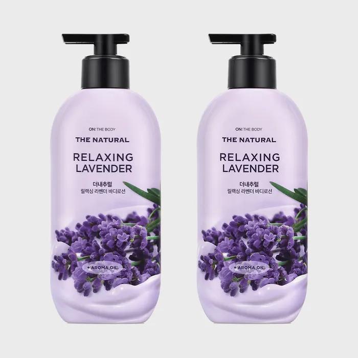 ON THE BODY _On the Body The Natural Body Lotion Lavender 400ml X 2