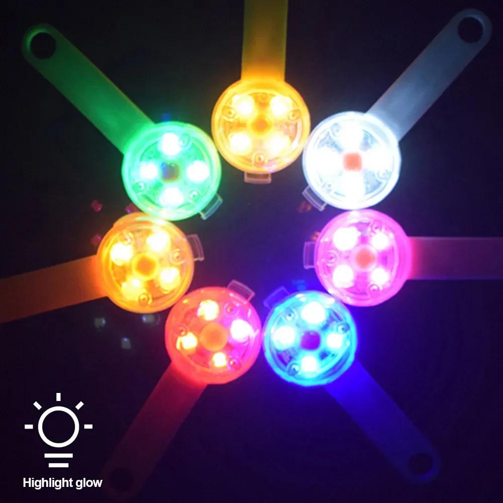 Waterproof Safety LED Flashing Light Pendant for Dogs Collars Anti-Loss USB Rechargeable Pet Safety Accessory for Dogs And Cats