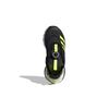 adidas Activefle Boa Abrasion Resistant Low Top Running Shoes Black Green Kids' FY0280