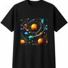 Solar System Space Mens Womens T-Shirt Sci Fi Unisex Novelty Gift Tee Funny