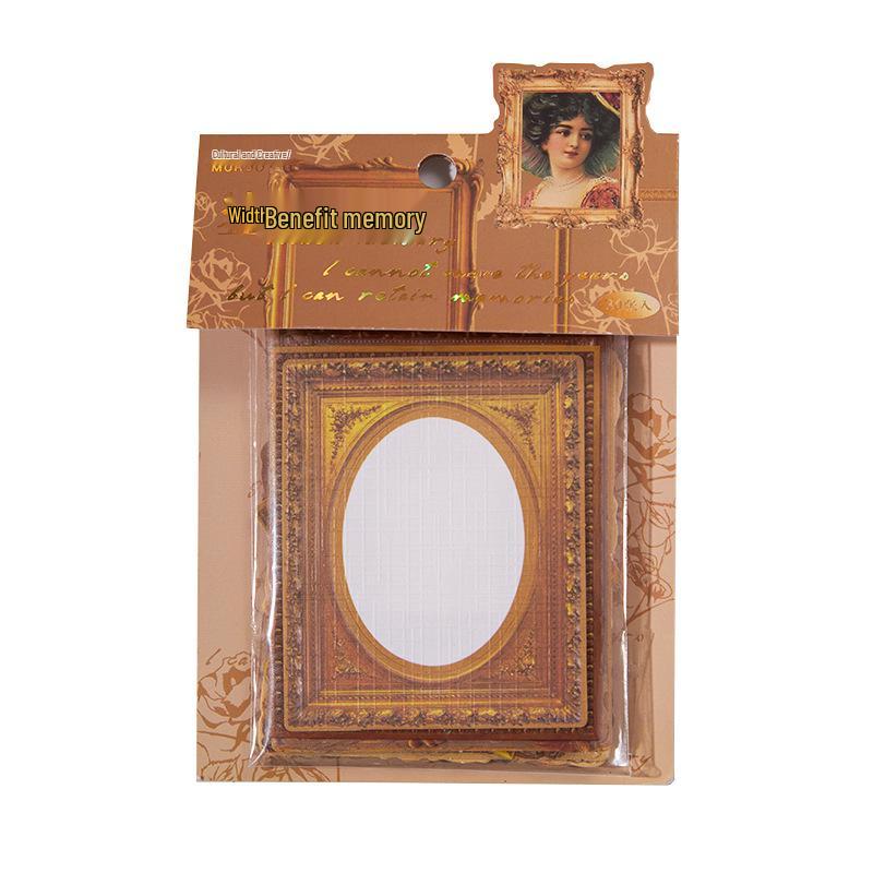 Mu Ran Retro Sticker Pakket: Time Treasury Afscheurbaar Dagboek Landschap Basis Papier (30 vellen)