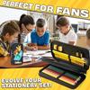 Pencil case Pokémon kids Pikachu filled stationery set - anime gift (black multi)
