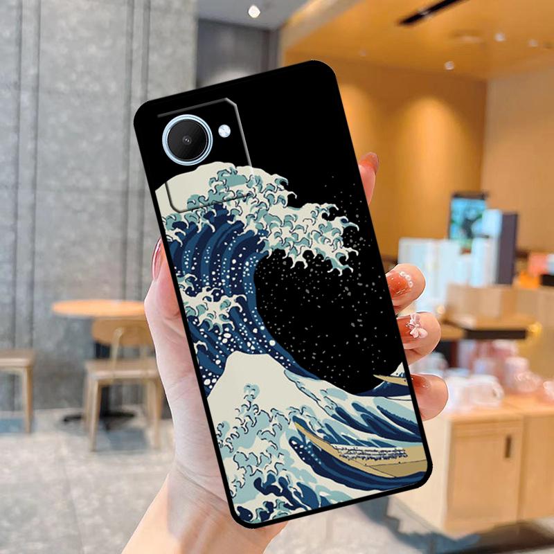 The Great Wave Off Kanagawa For Realme GT7 Pro GT6 10 11 12 13 14 15 Pro Plus C55 C71 C75 C67 C63 C61 C53 C35 C65 Case