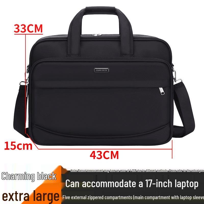 Мужская Оксфордская Деловая Сумка для Ноутбука