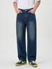 HANGTEN Men'S Lightweight Straight Denim Pants_275(10570-055-402-10)
