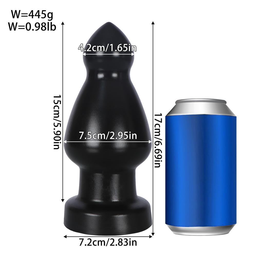 Huge Anal Plug Big Dildos Stimulation Anus Vaginal Butt Plug Prostate Massage Anal Dilator Sex Toys for Unisex Masturbatior Vibrating Egg Masturbator