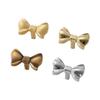 Retro Bow Tie Brass Handle Furniture Hardware Wardrobe Drawer Pulls Cabinet Door Knobs  Furniture