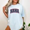 Patriotic NANA T-Shirt, Comfort Colors 1717 Bold Text Graphic Tee, Proud Grandma Gift Top