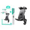 "Spring Telescopic Handlebar Mount Phone Holder: Shockproof, Anti-Shake for Electric Scooters & Motorcycles”